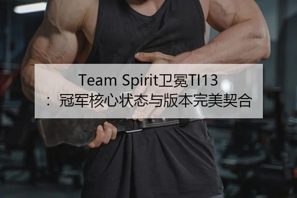 Team Spirit卫冕TI13：冠军核心状态与版本完美契合